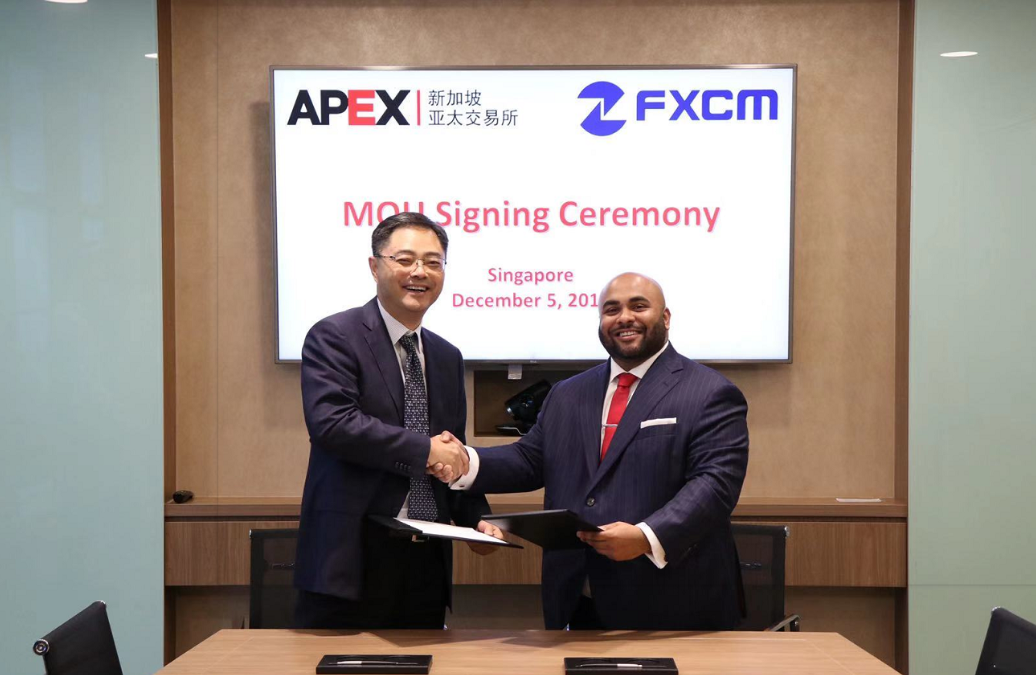 FXCM Group And Apex Sign Memorandum Of Understanding To Start Working Together Towards A New Exchange Offering